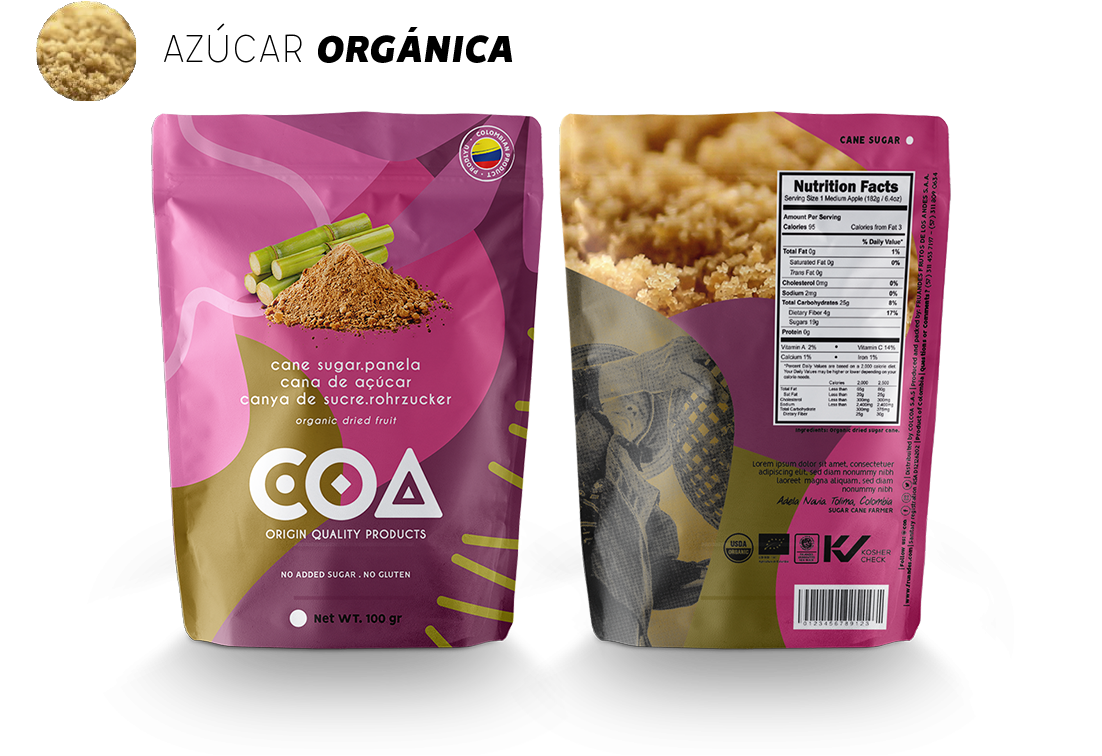 Empaque fruta deshidratada